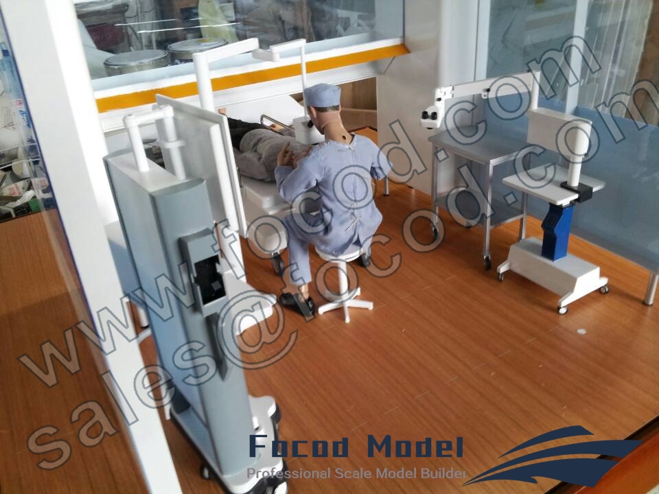 custom made model of Surgical Cube